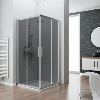 bis 2100 mm, Alu argenté, Fumé anthracite