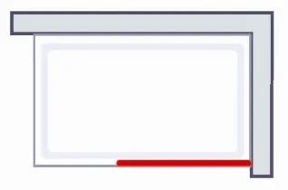 700 mm, 1400 mm, Alu argenté, Transparent