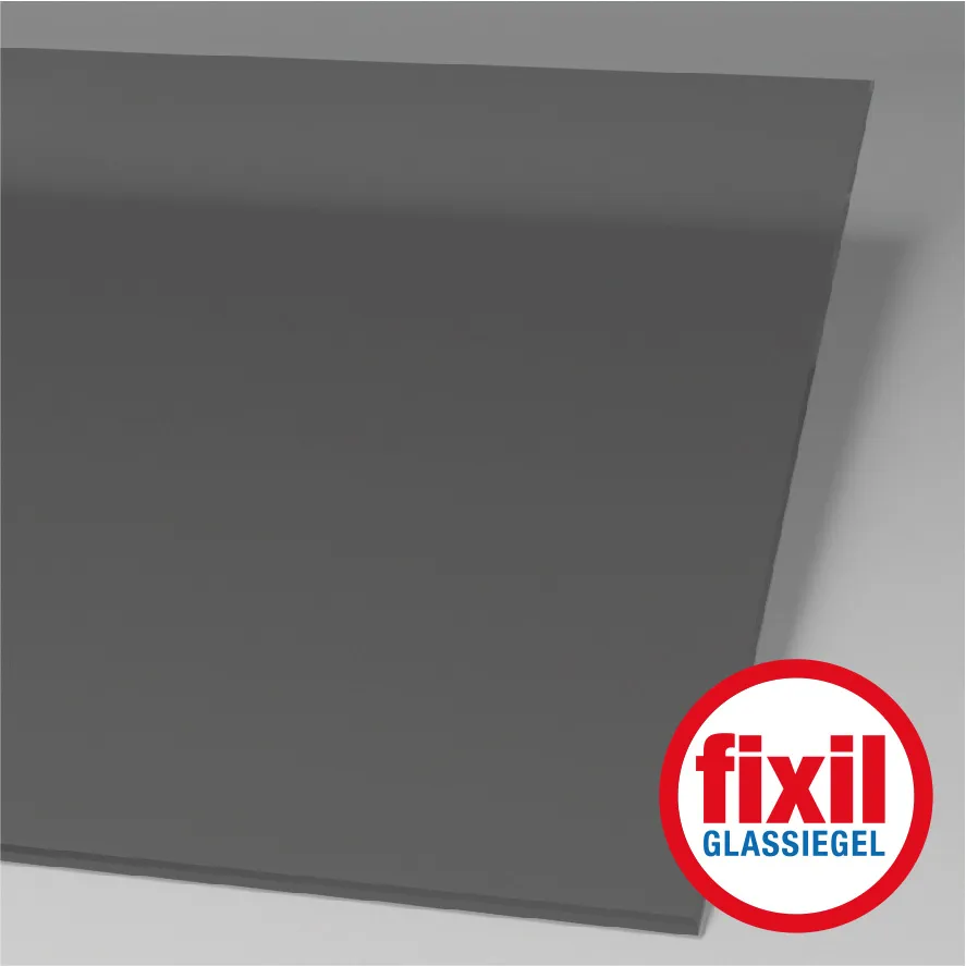 Décor de verre: Fumé anthracite anticalcaire
