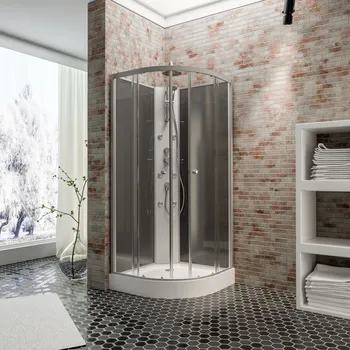 850x850 mm, 2250 mm, Alu argenté, Transparent