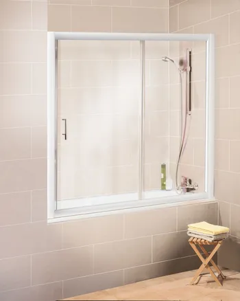 1500 mm, 1500 mm, Blanc, Transparent anticalcaire