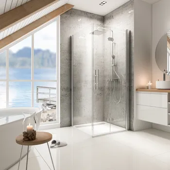 250-1400 mm, Aspect chromé, Décent anticalcaire