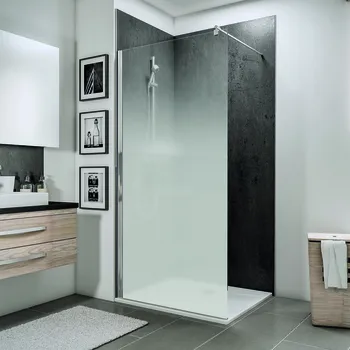 1200 mm, 2000 mm, Aspect chromé, Brume anticalcaire, Côté du montage: droite / gauche