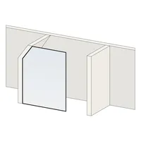 Sur-mesure: Verre de sécurité - 1 biais